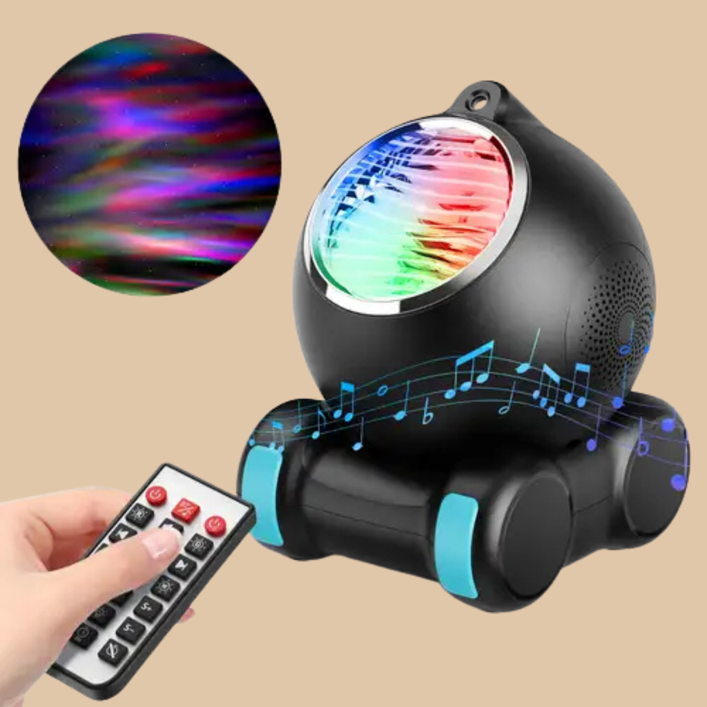 Galaxy Projector GP06 ProControl & White Noise Bluetooth Speaker, 14 Colors LED