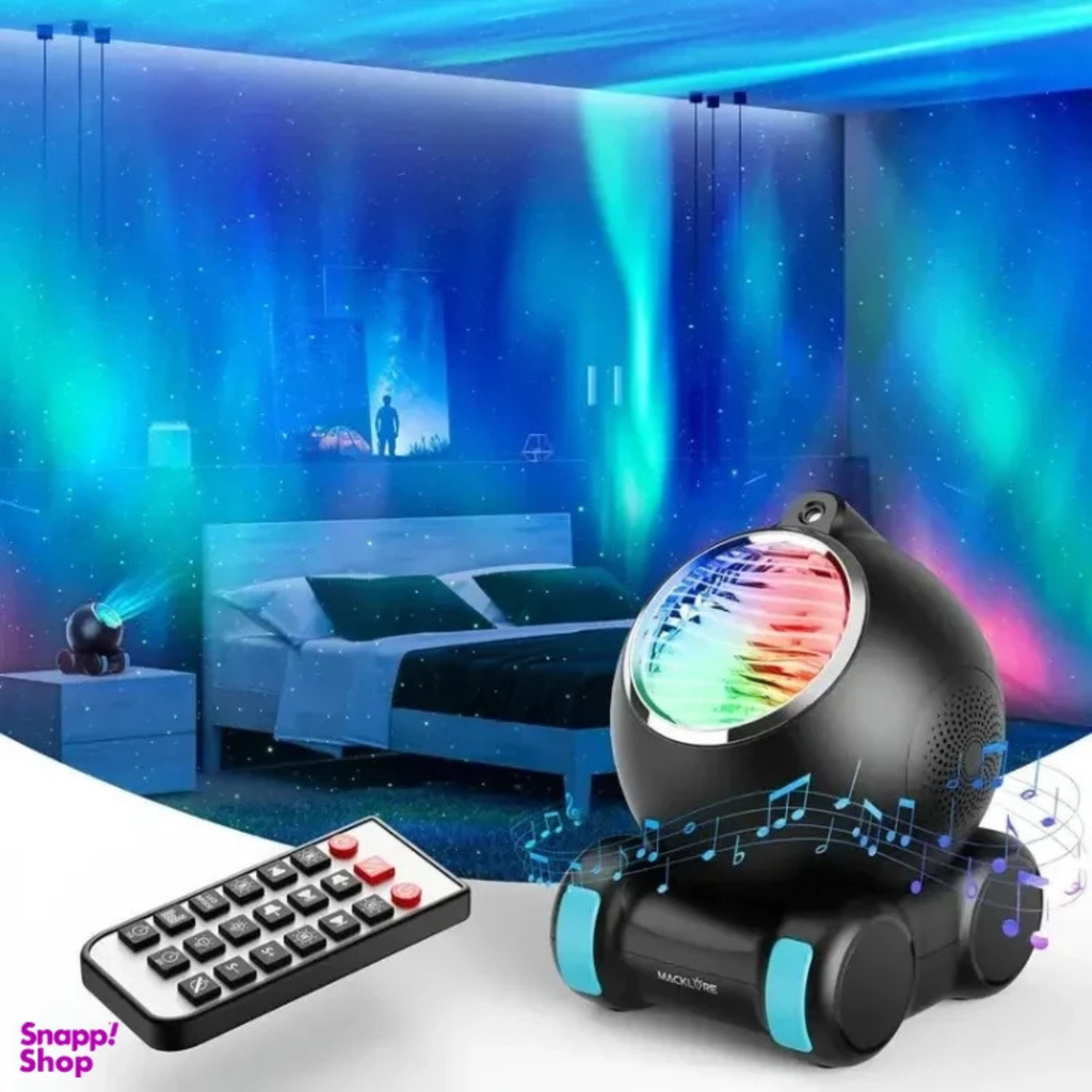 Galaxy Projector GP06 ProControl & White Noise Bluetooth Speaker, 14 Colors LED
