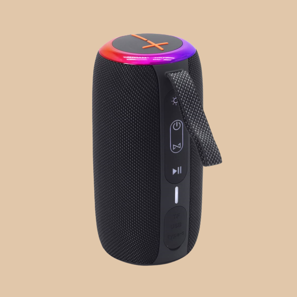 Brookstone Voyager Rugged LED Speaker
