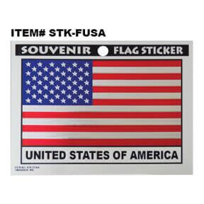USA Flag Foil Sticker