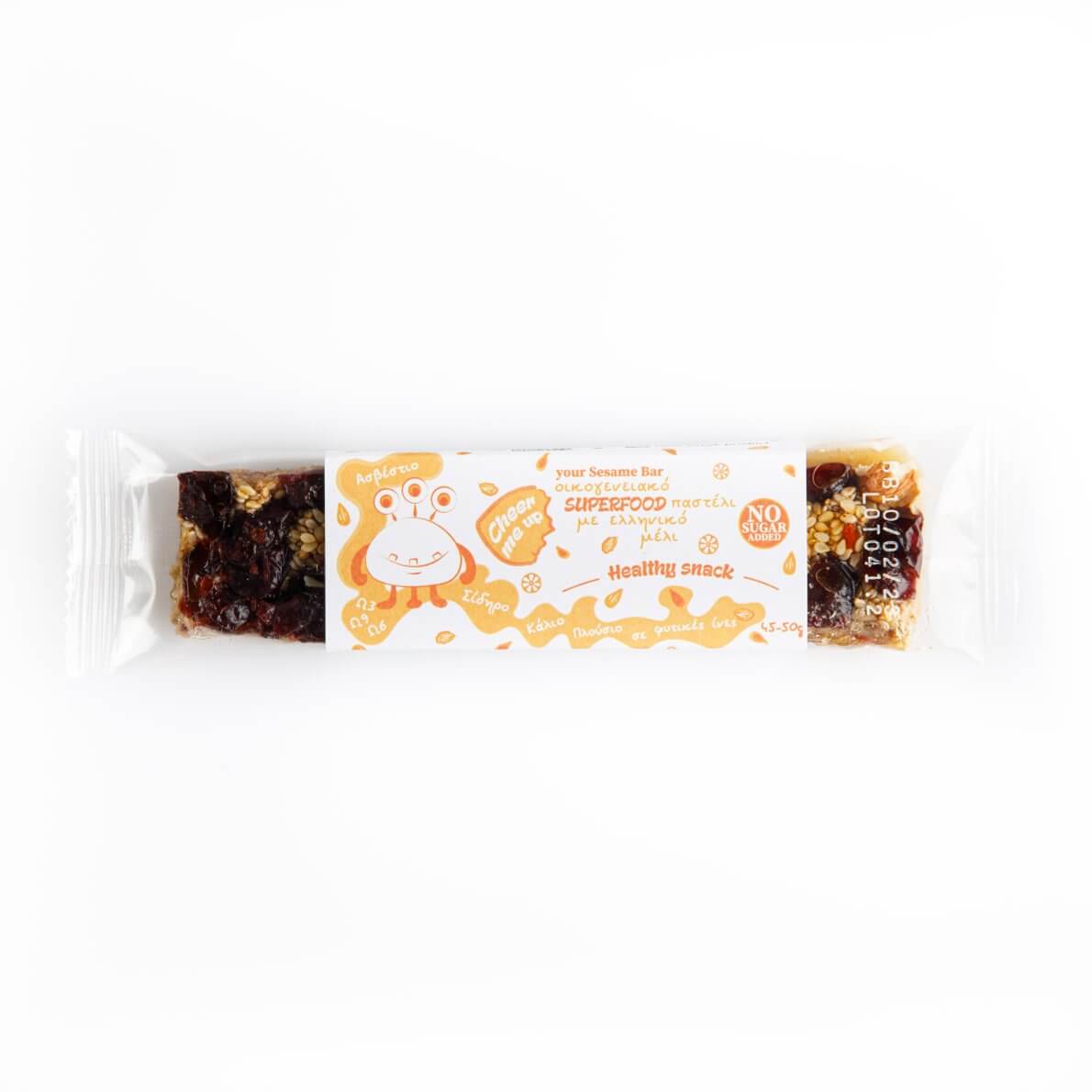 Alabasinis Honey Bar with Sesame – Natural Energy Snack with Propolis