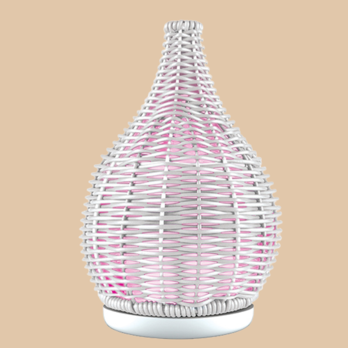 Mahli Aroma Diffuser USB with 6 Oil Pads & 7 Color Cycling Lights