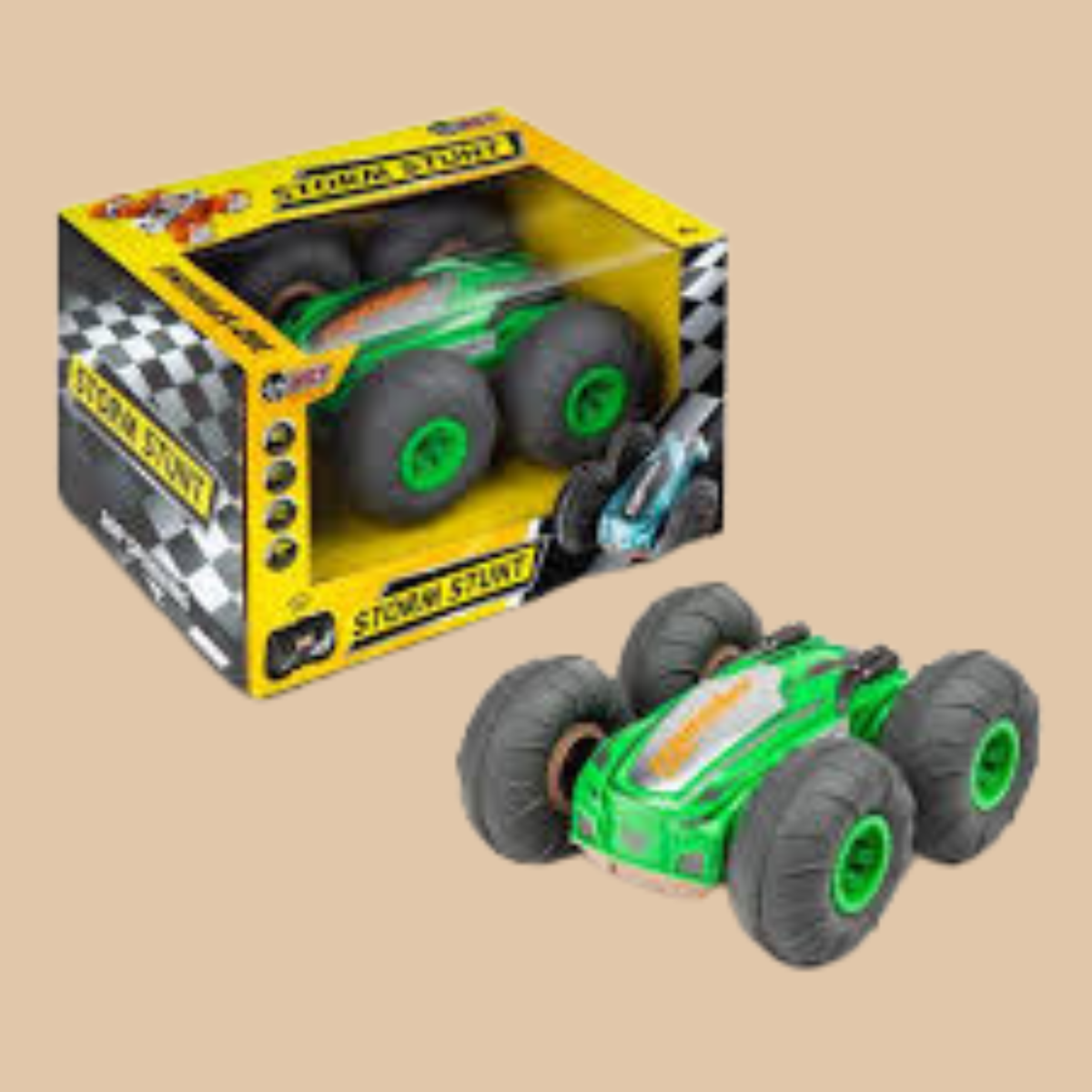 HST RC Storm Monster Defier All-Terrain Car – Color Green & Grey