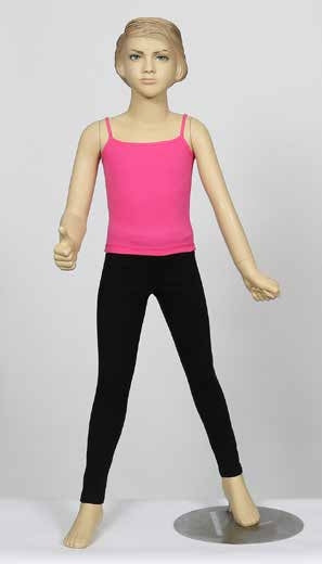 Girls' Spaghetti Tank Top – 100% Cotton