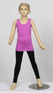 Girls' Classic Ribbed Tank Top – 100% Cotton Comfort