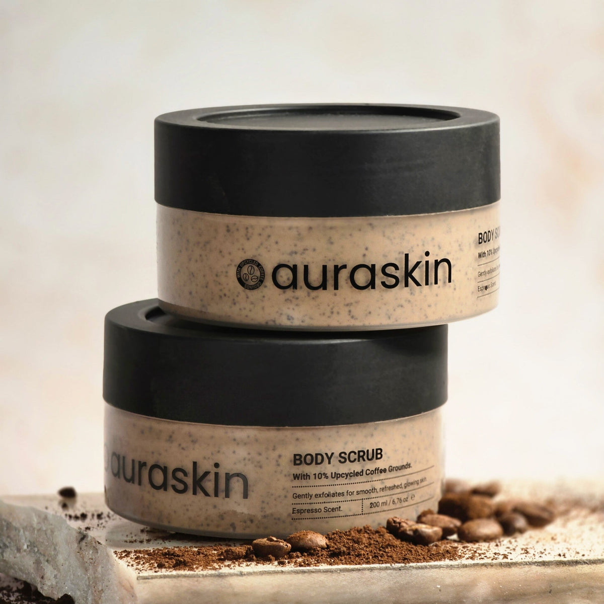 Auraskin Body Scrub – Espresso 200ml