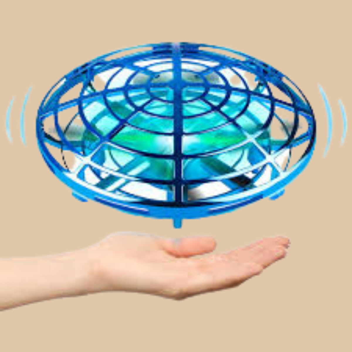 Interactive Infrared Induction Indoor Helicopter Ball, COLOR BLUE
