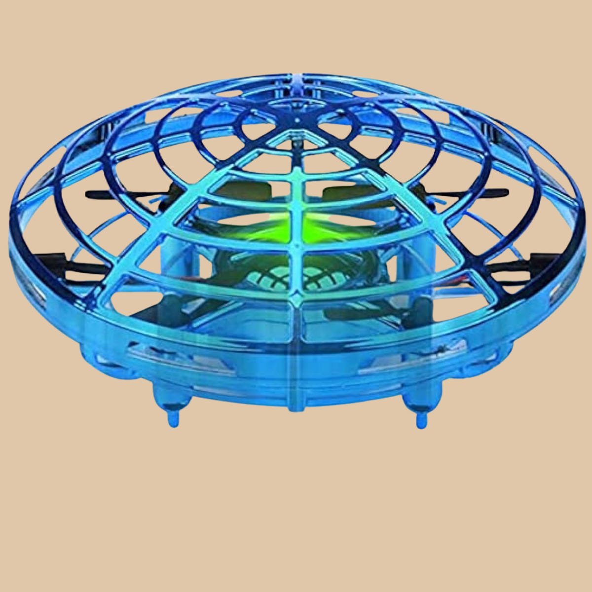 Interactive Infrared Induction Indoor Helicopter Ball, COLOR BLUE