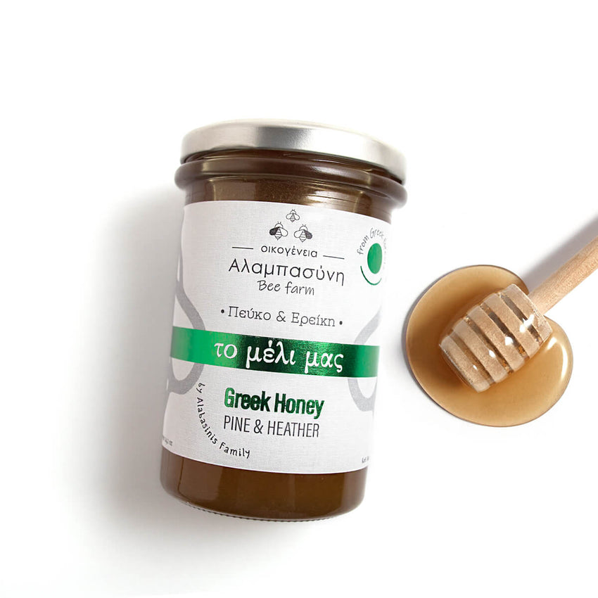Alabasinis Pine & Heather Honey – Natural Energizing Antibacterial Honey