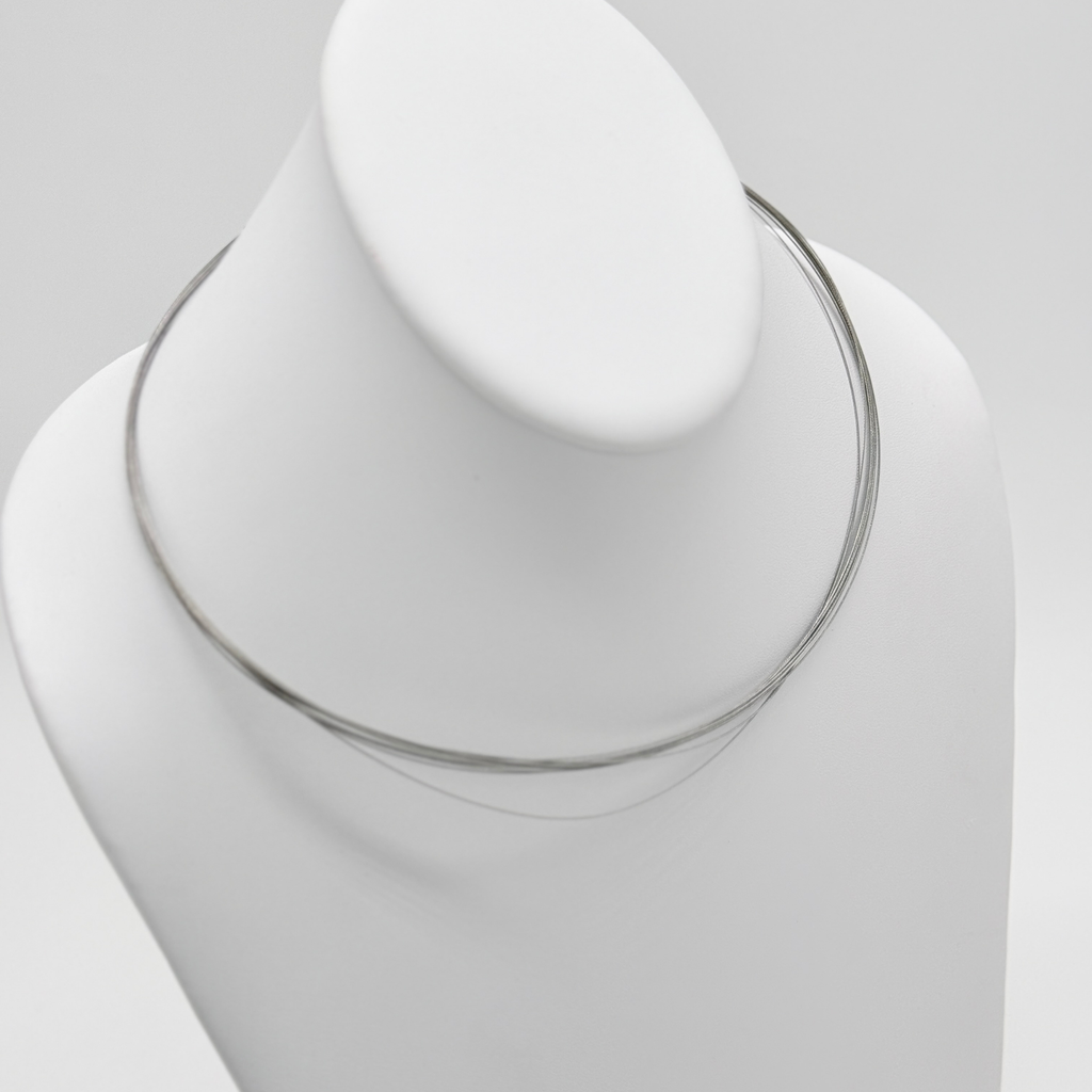 Minimalist Multi-Strand Wire Necklace