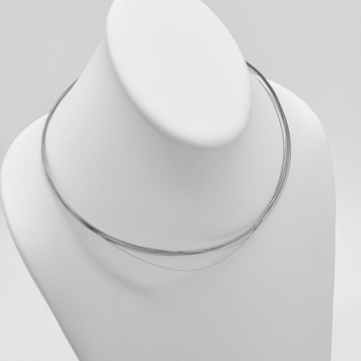Minimalist Multi-Strand Wire Necklace