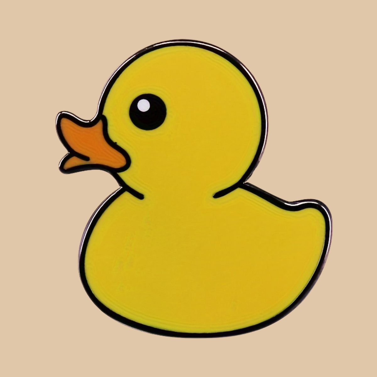 Yellow Rubber Duck Pin