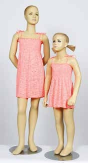 Girls' Smocked Burnout Dress – 100% Cotton