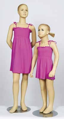 Girls'  Smocked Dress – 100% Cotton Comfort & Charm