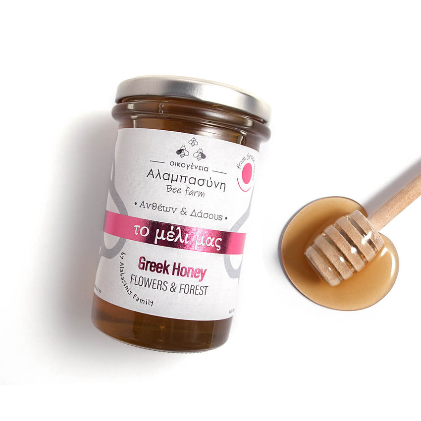 Alabasinis Flower & Forest Honey – Natural Antioxidant Premium Honey