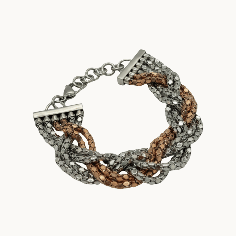 Radiant Multi-Strand Torsade Bracelet