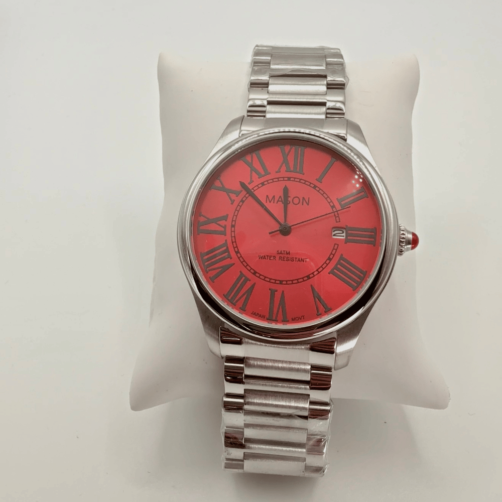 Mason Luxury Stainless Steel Timepiece – Water Resistant RJ-239