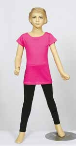 Girls' Fitted Tee – 100% Cotton