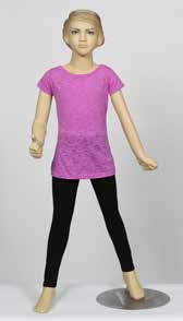 Girls' Fitted Tee – 100% Cotton