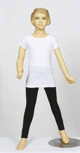 Girls' Fitted Tee – 100% Cotton