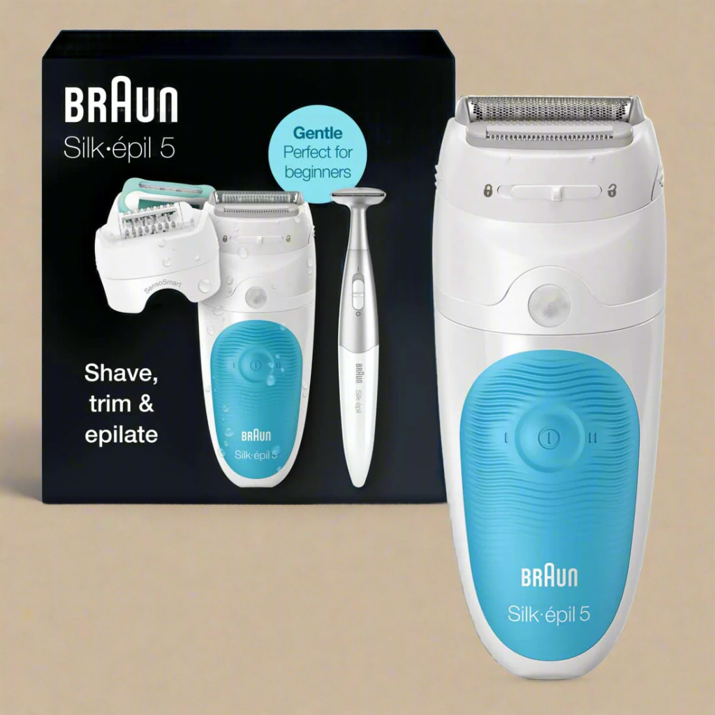 Braun Silk-épil 5 Epilator – White/Blue
