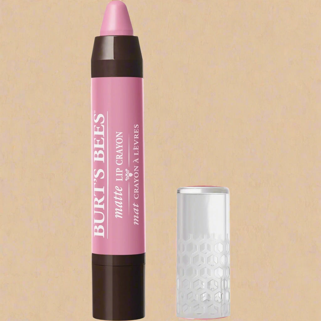 Burt’s Bees 100% Natural Origin Moisturizing Matte Lip Crayon – Carolina Coast, 0.11 oz
