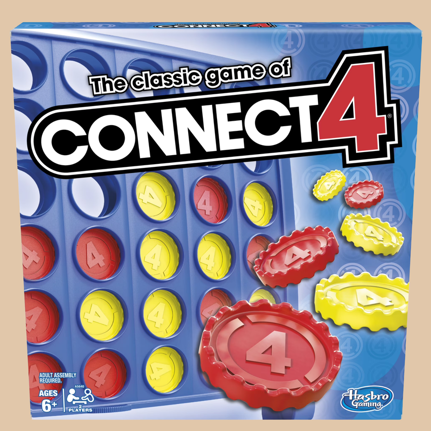 Connect 4 Classic Grid Board Game