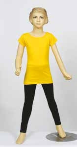 Girls' Fitted Tee – 100% Cotton