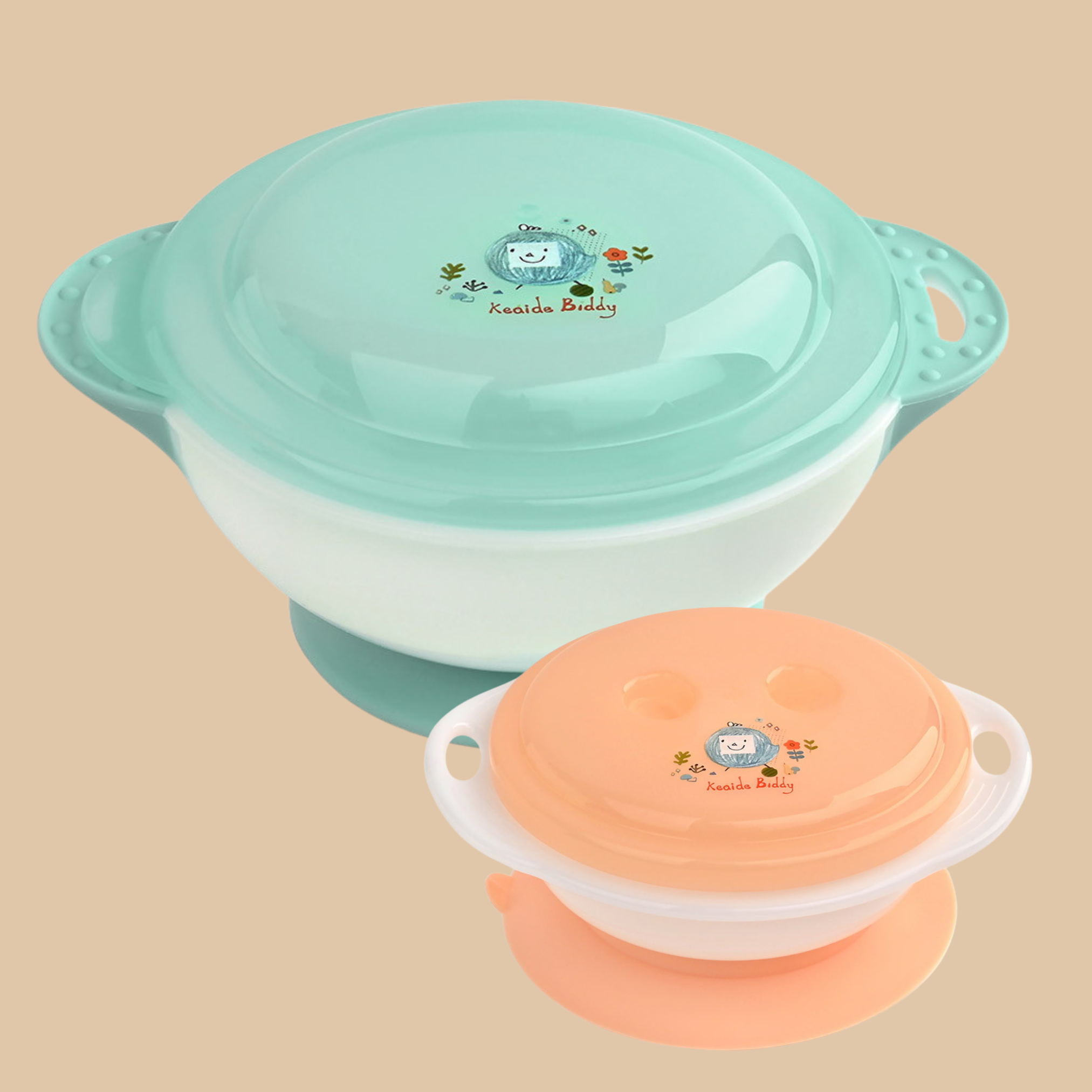 DOUBLE EAR SUCKER BOWL