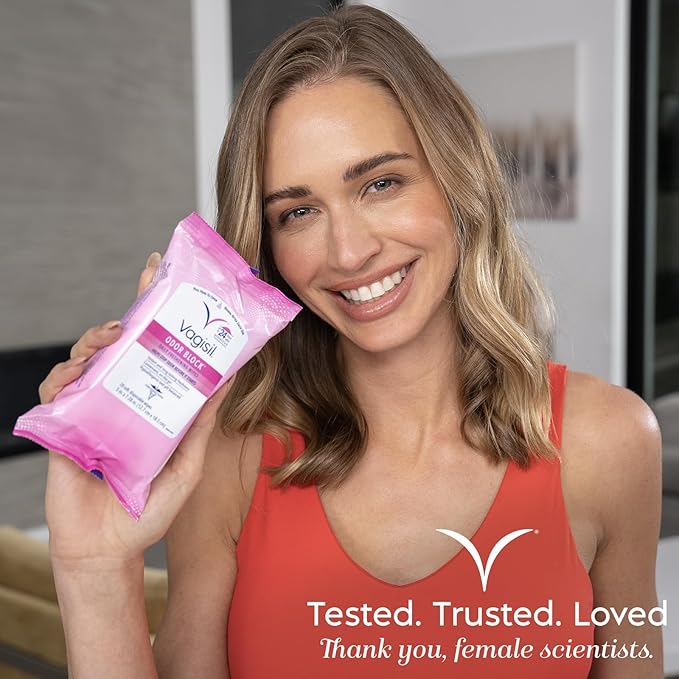 Vagisil Odor Block Daily Freshening Wipes