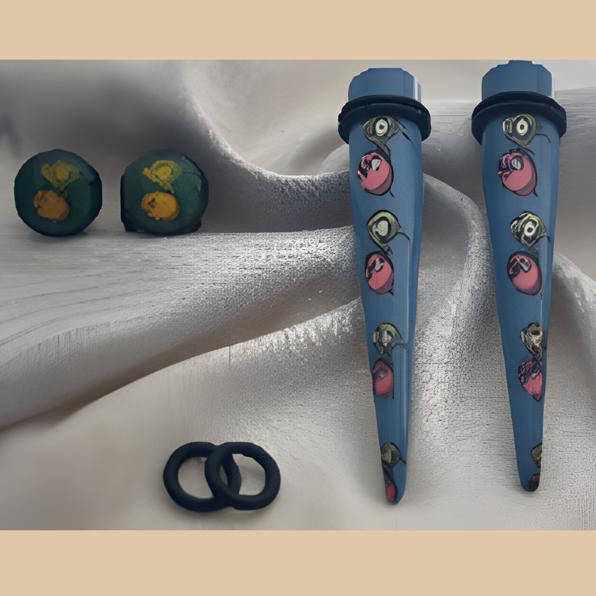 Invader ZIM Body Jewelry OG Blue Thick