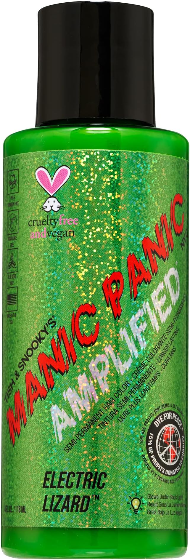 Tish & Snooky's Manic Panic Amplified™ – Electric Lizard (Green)