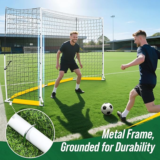 Patiassy Soccer Goal Net with Training Target & Carry Bag
