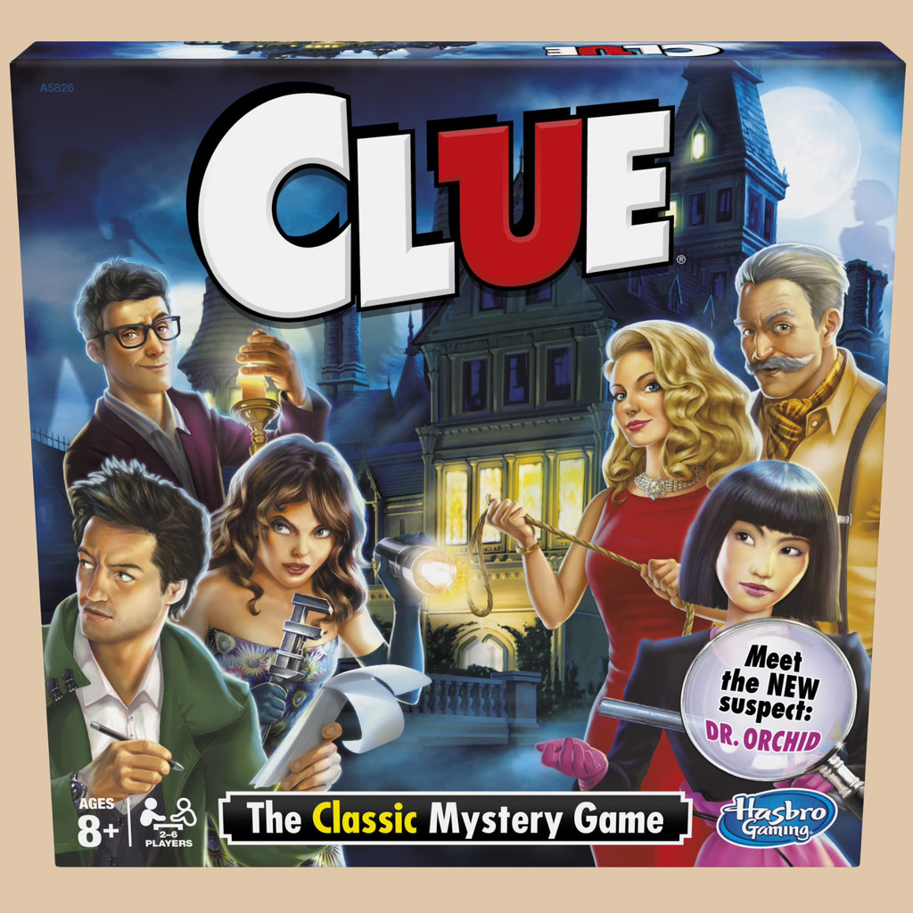 Clue Board Game, Mystery Game for Kids