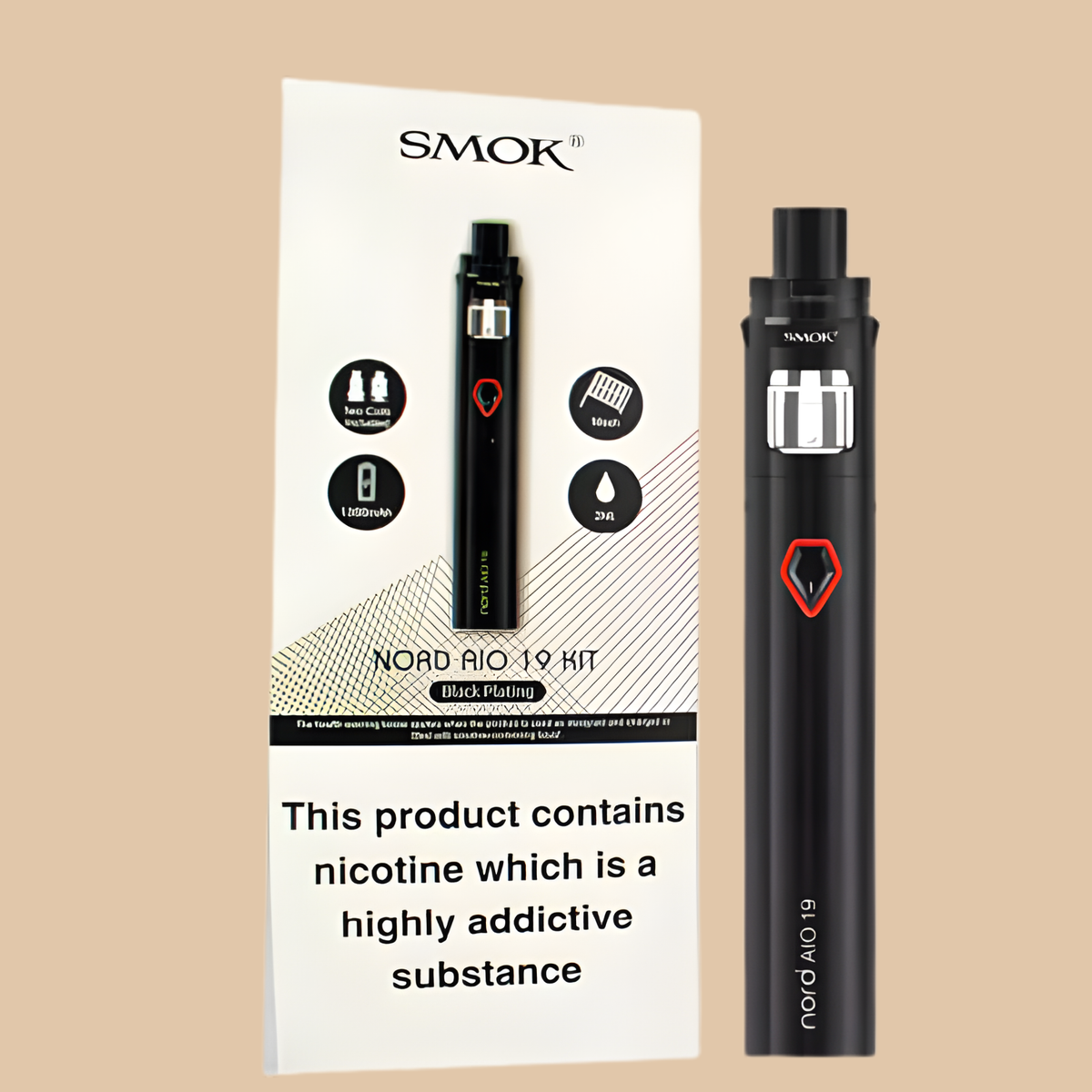 SMOK Nord 19 Vape Pen Black