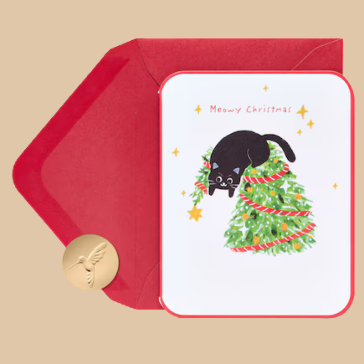 PAPYRUS Premium Christmas Greeting Card | Elegant Holiday Card