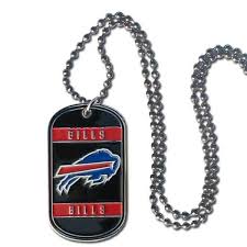 Buffalo Bills Dog Tag Necklace