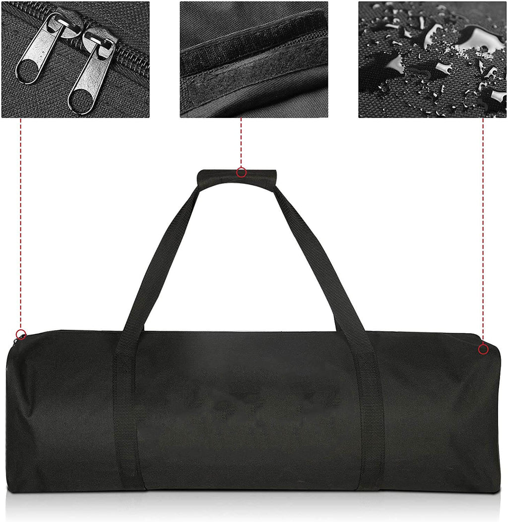 Patiassy Portable Badminton Net Set with Rackets, Shuttlecocks & Carry Bag (Yellow)