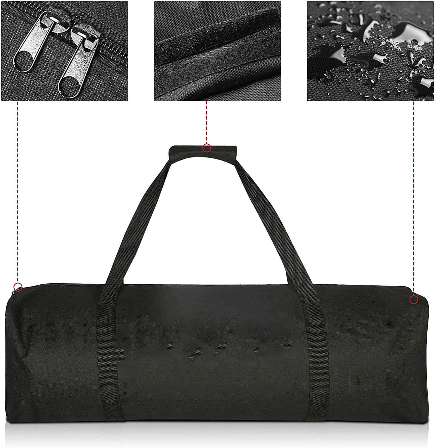 Patiassy Portable Badminton Net Set with Rackets, Shuttlecocks & Carry Bag (Yellow)