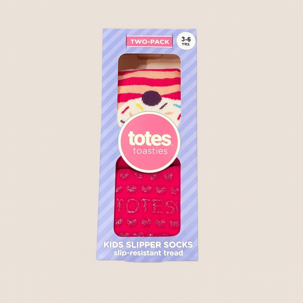 Totes Toasties Cupcake Slipper Socks (Size 3–6)
