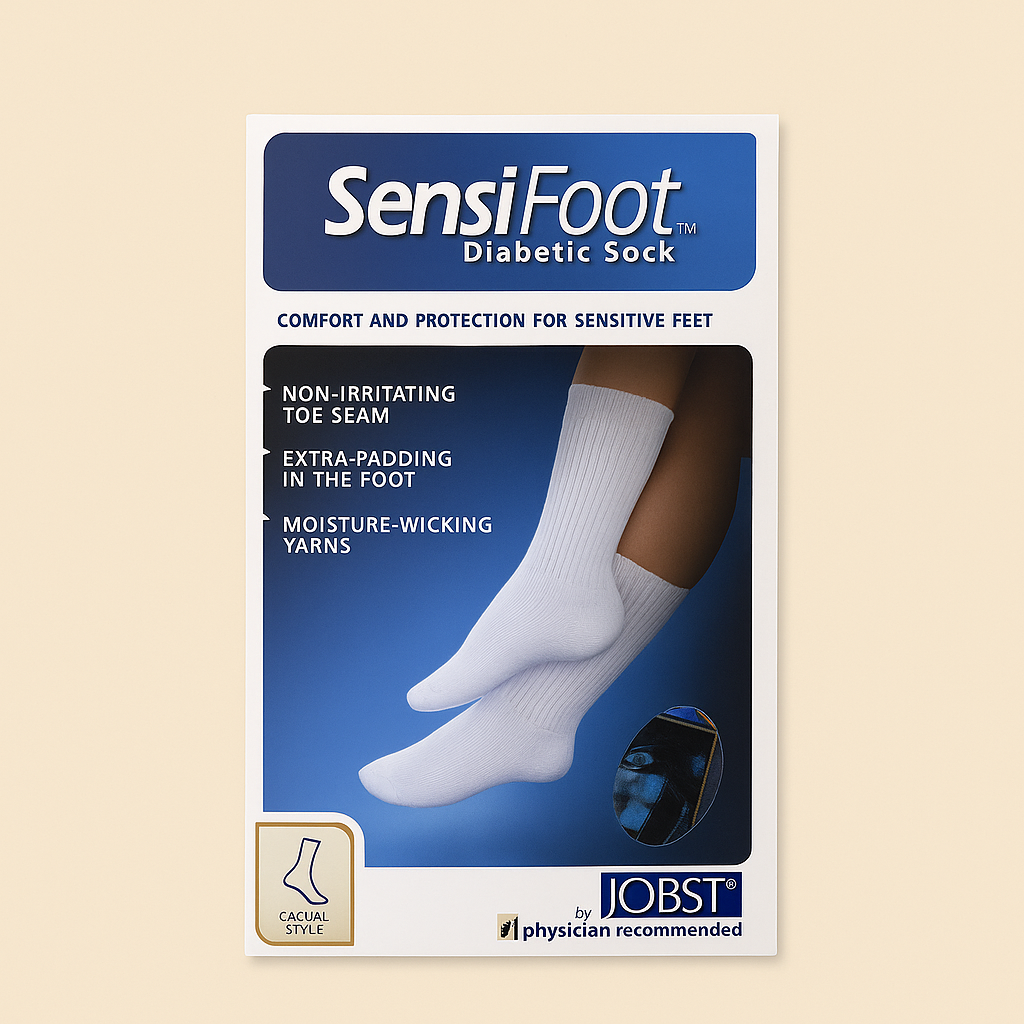 Jobst SensiFoot Knee-High Diabetic Sock