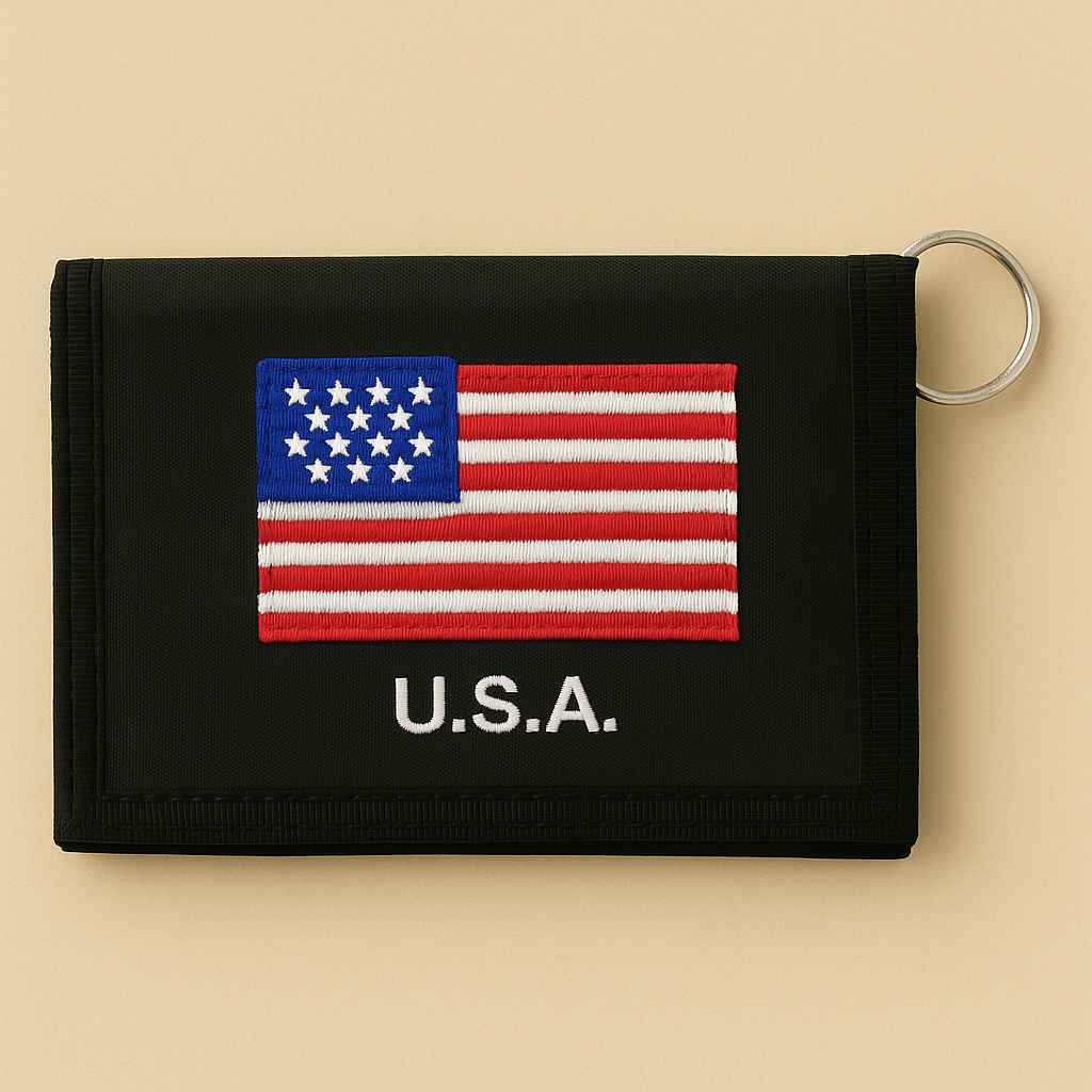 Souvenir Leather Wallet – USA Edition