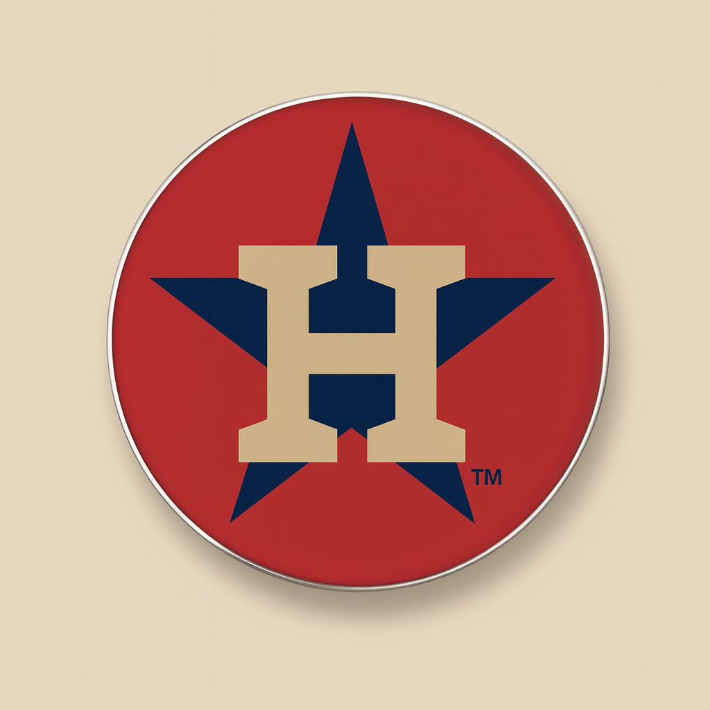 MLB Houston Astros Logo Ear Plug Gauges