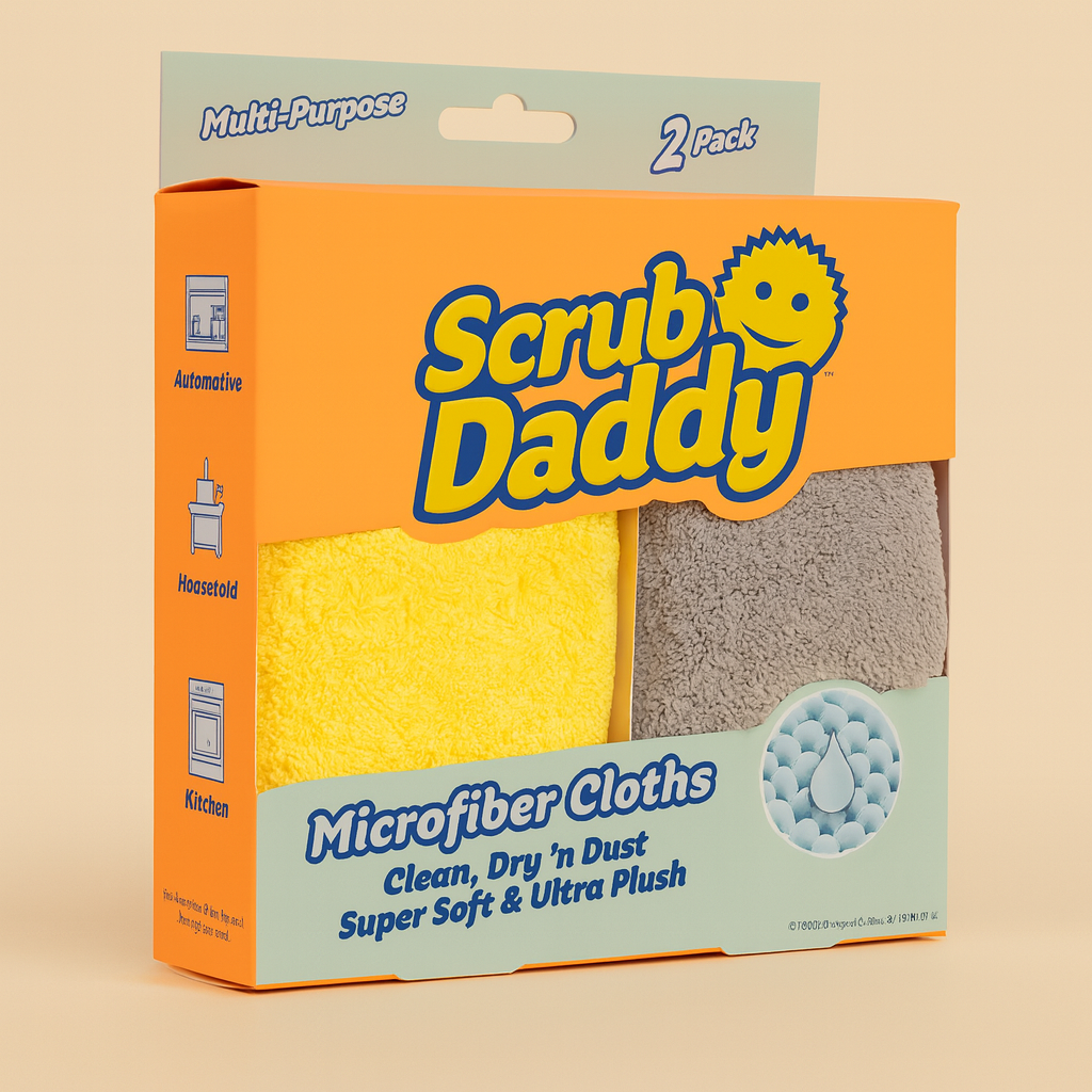 Scrub Daddy Microfiber Cloths – 3 Pack