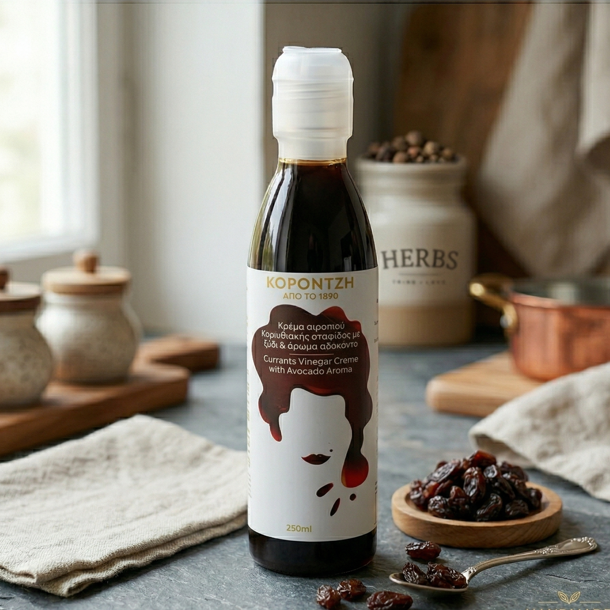 Koronitz  Greek Currants Dressing with Vinegar & Avocado Aroma