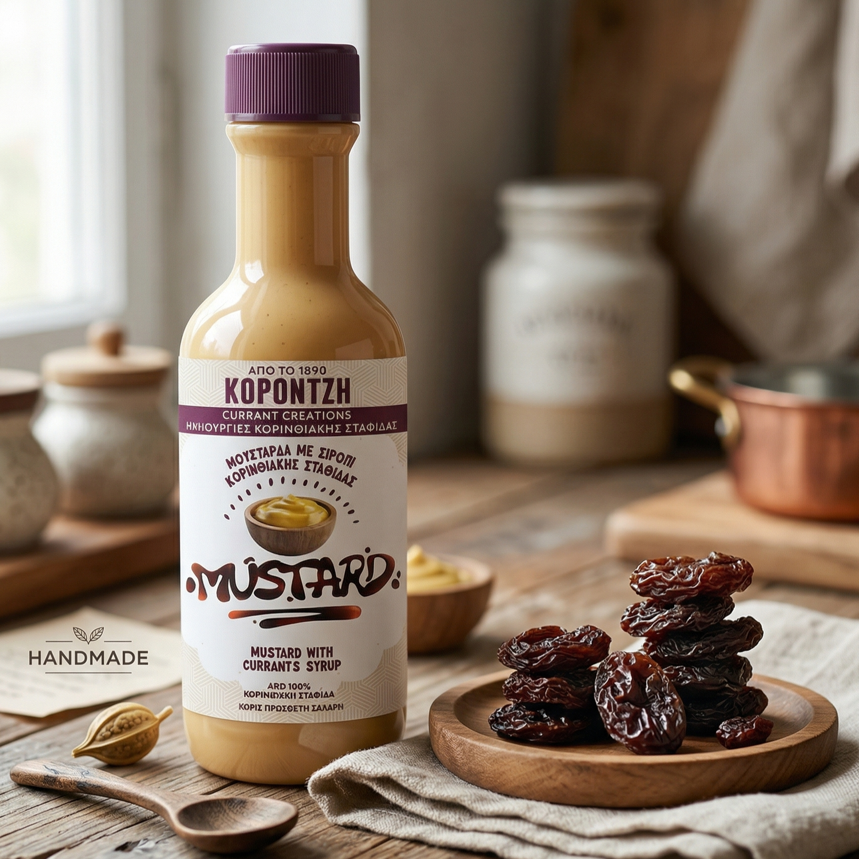 Koronitz Mustard Sauce with Currants Dressing