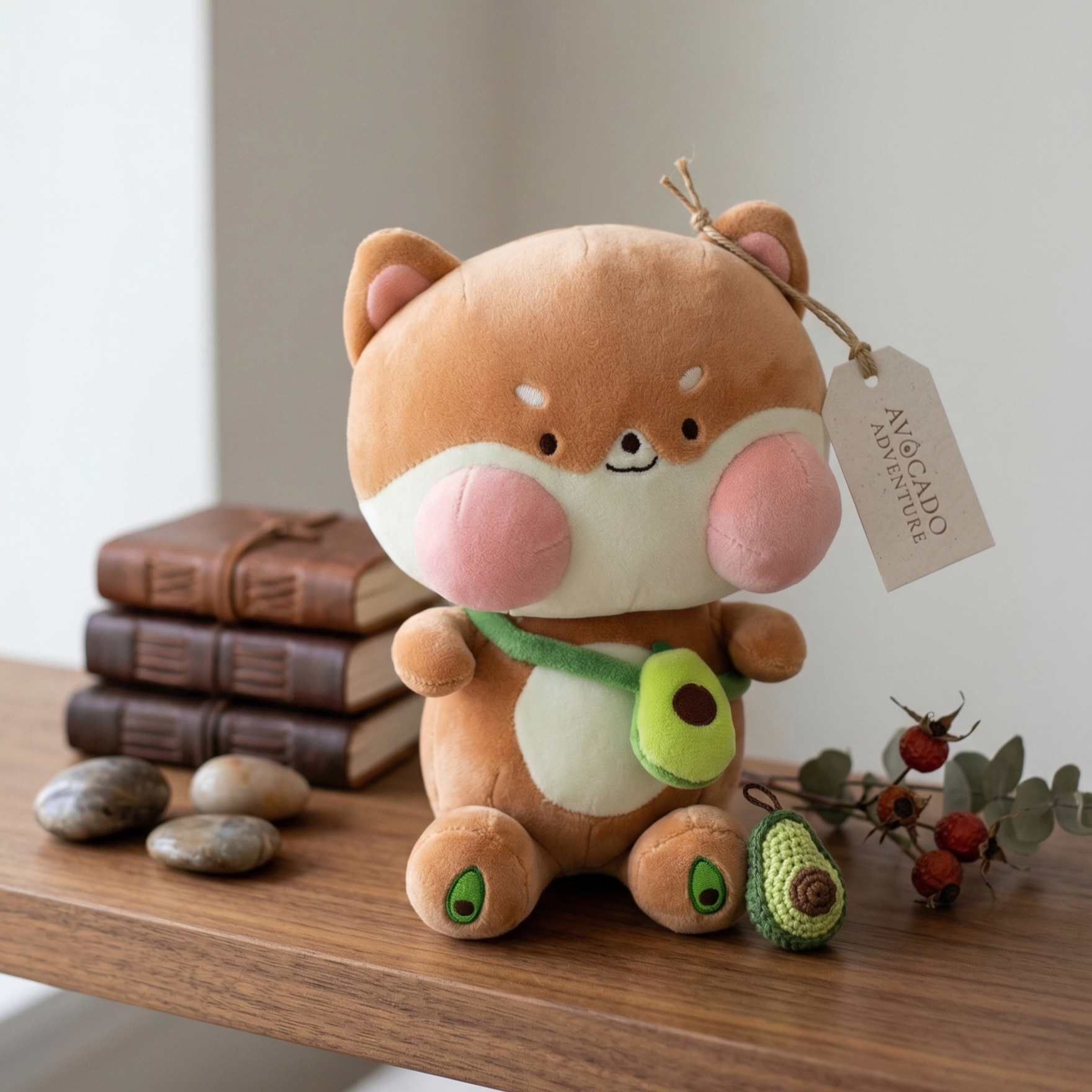 Small Chubby Cat Plush Toy – 8" to 9" Cute Stuffed Animal Gift