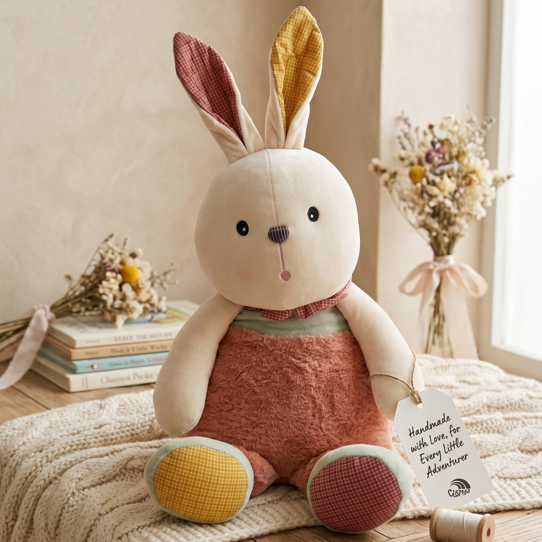 X-Large Adorable Bunny Rabbit – Soft Plush 20–25"