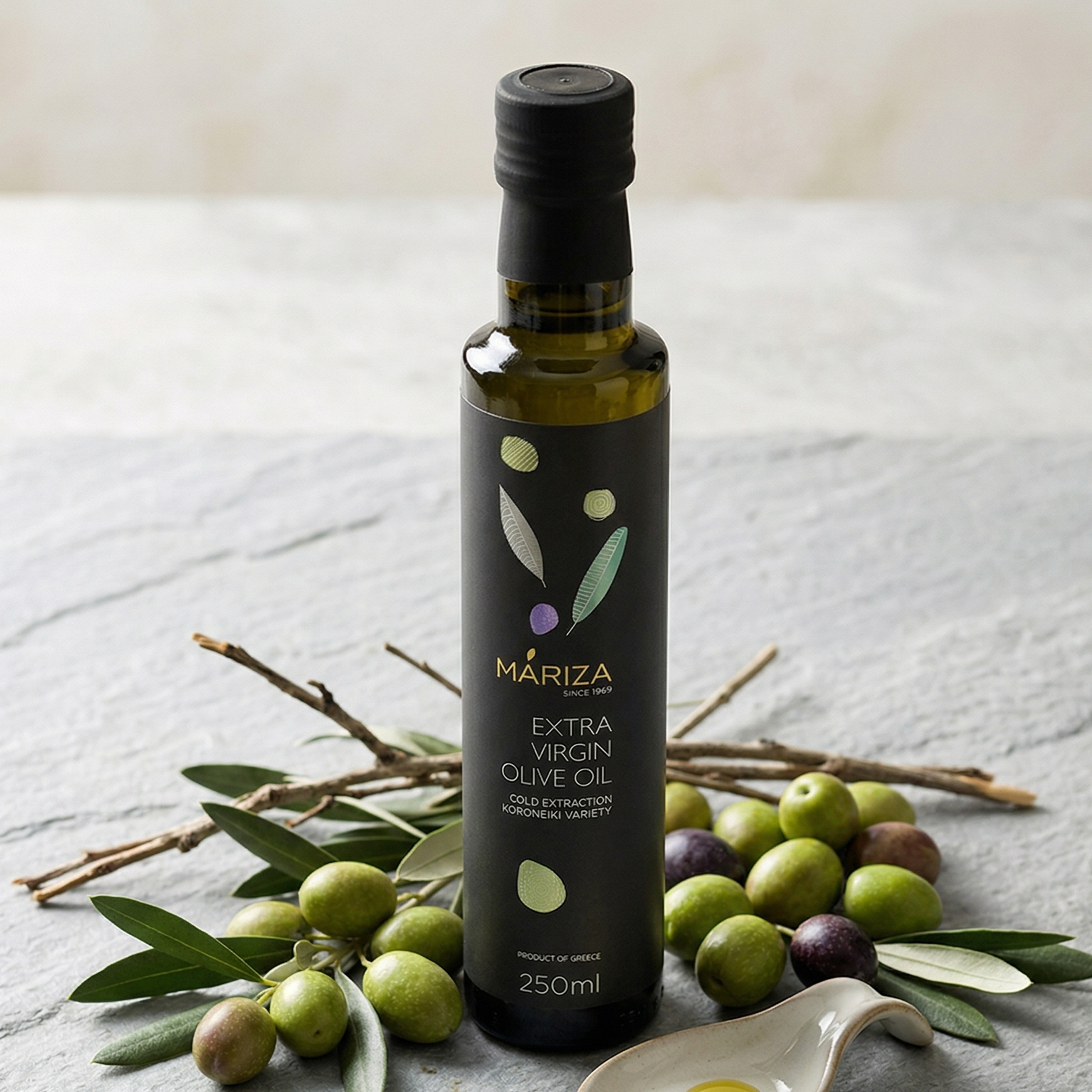 Mariza Extra Virgin Olive Oil – 100% Natural Early Harvest Premium Olive Oil