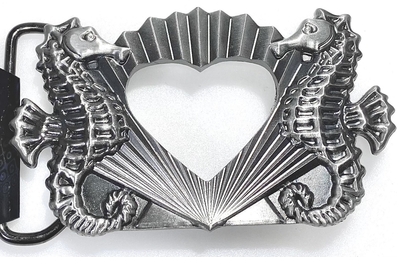 Seahorse Heart Belt Buckle